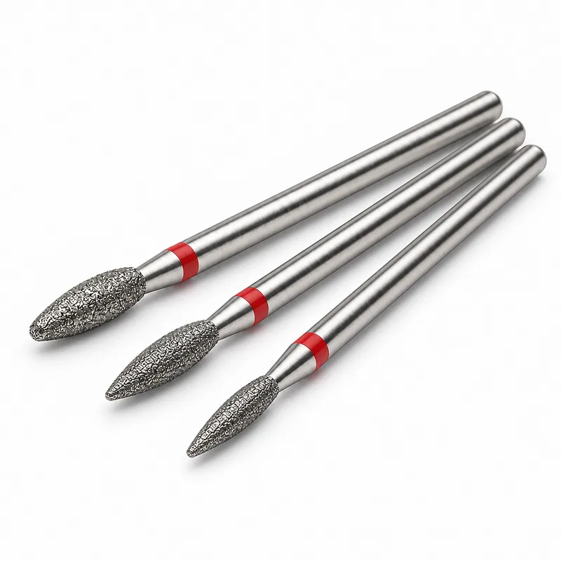 E File Safety Bit Nail Drill Bits Set x 3