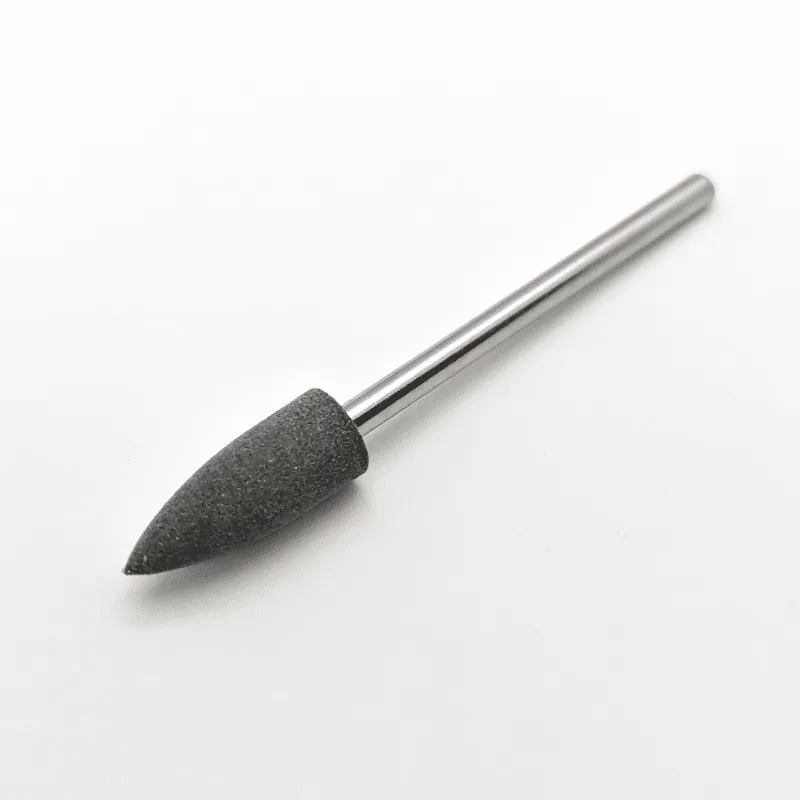 Medium Silicone Polishing E File Drill Bit Grey
