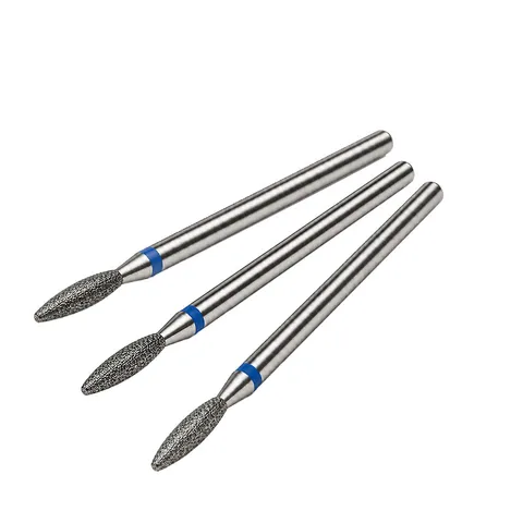 Blue Flame Safety E File Nail Drill Bits Set x 3