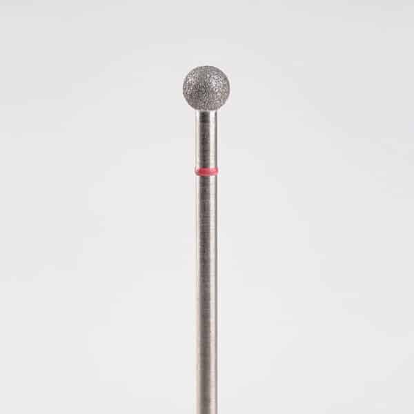 Ball E File Nail Drill Bit Size 5.0mm Red